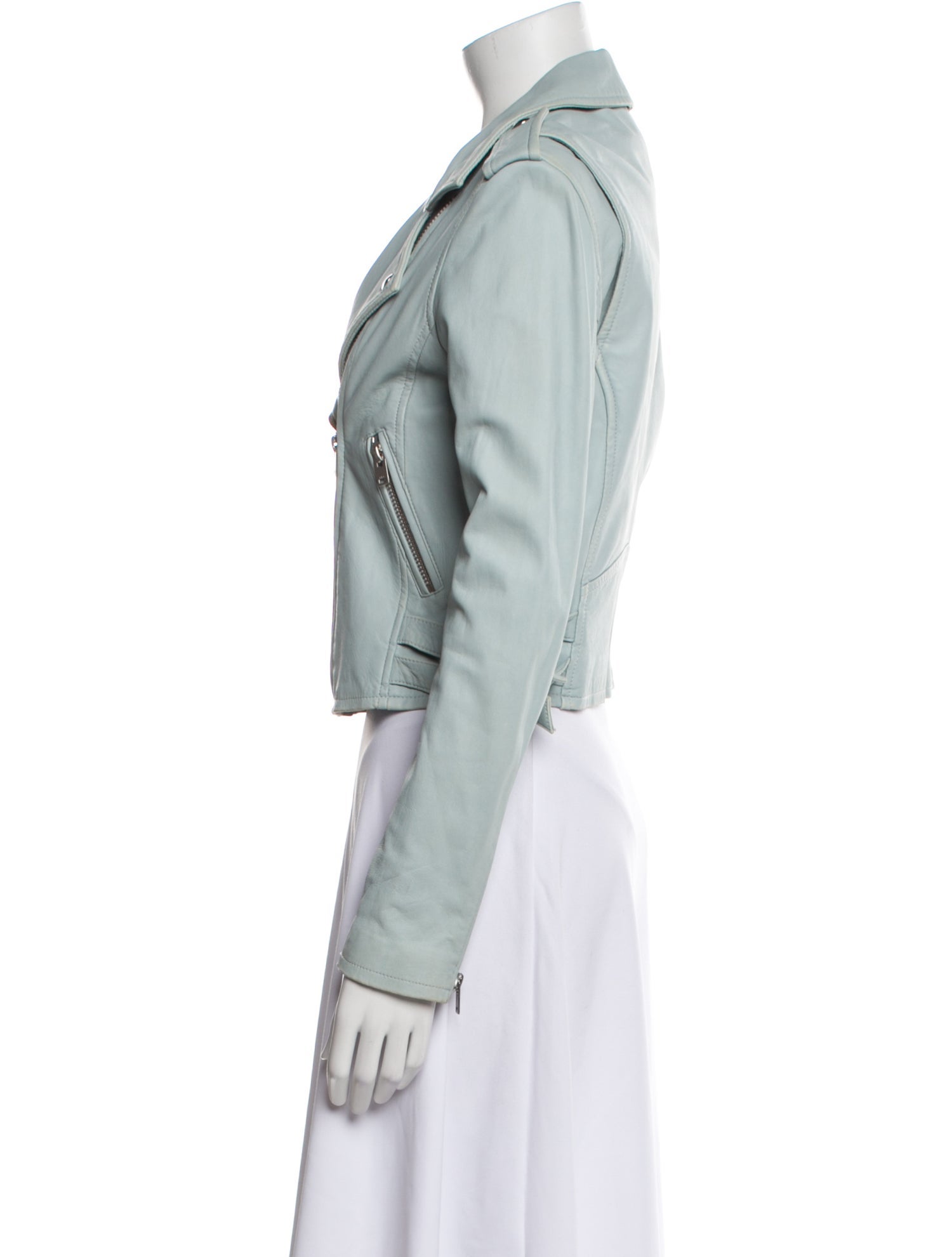 Iro Lamb Leather Biker Jacket