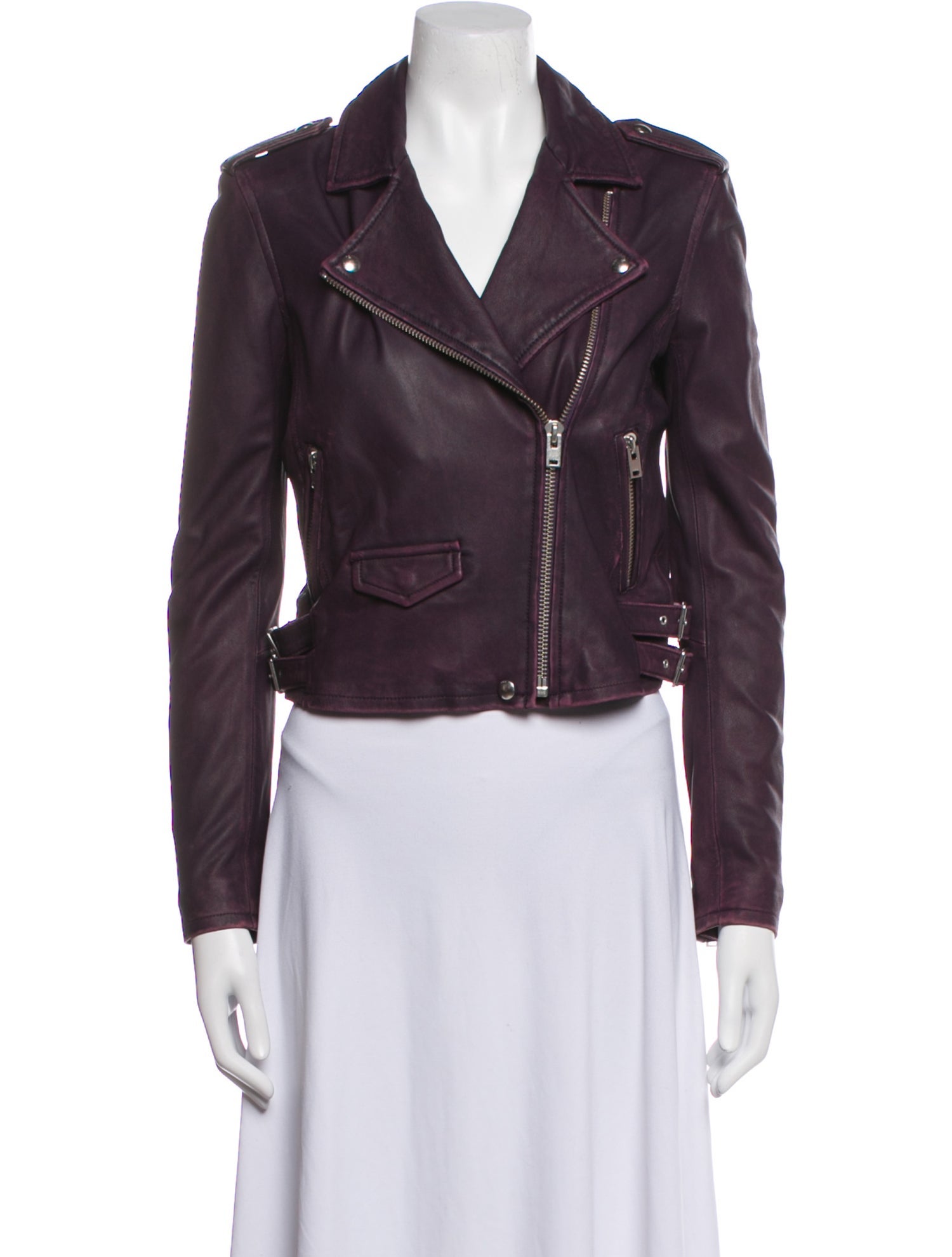 Iro Leather Biker Jacket