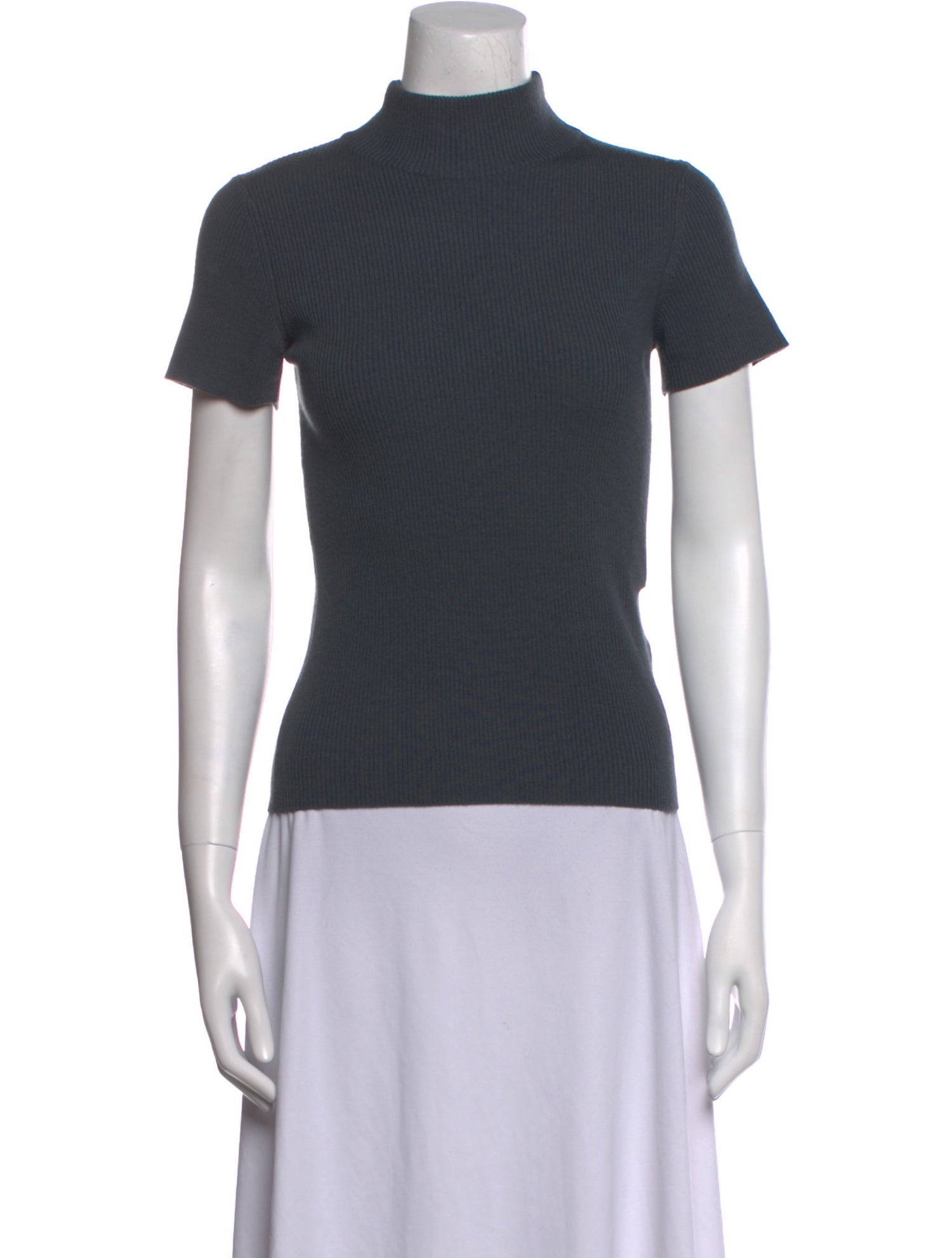 Iro Wool Mock Neck Top