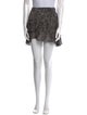 Iro Printed Mini Skirt