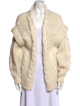 Iro Wool Open Front Sweater