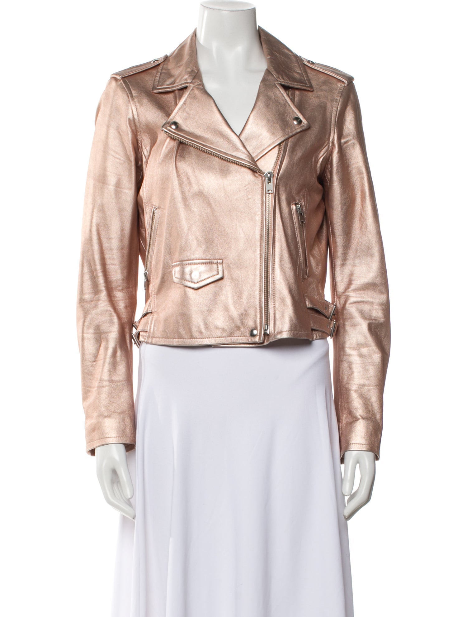 Iro Lamb Leather Biker Jacket