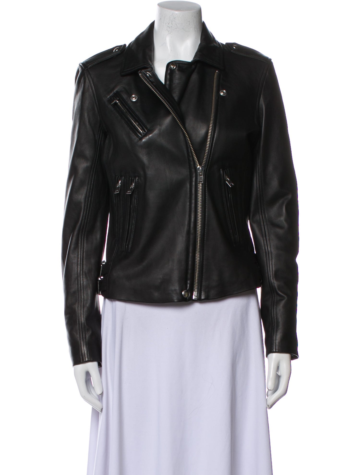 Iro Leather Biker Jacket w/ Tags