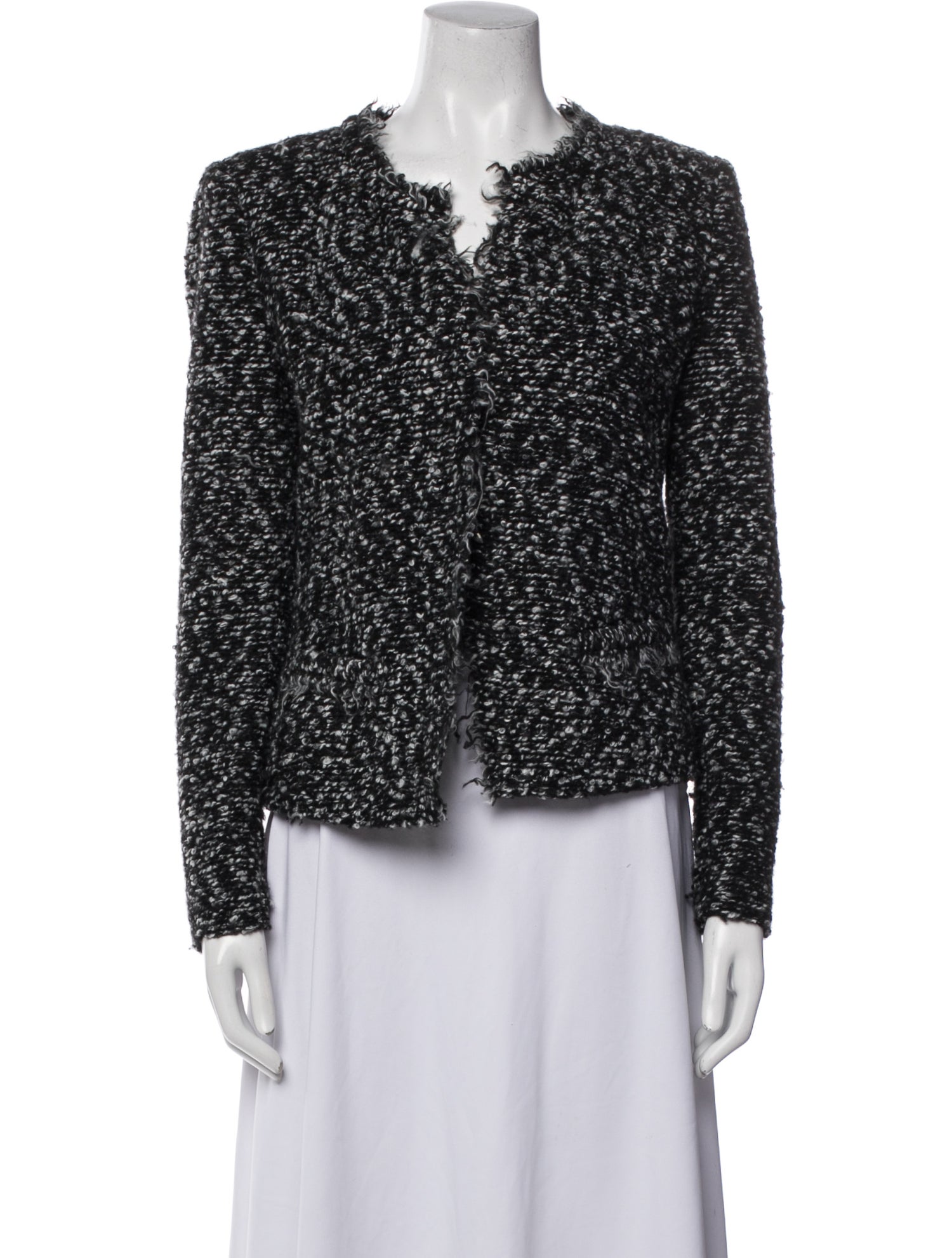 Iro Tweed Pattern Evening Jacket
