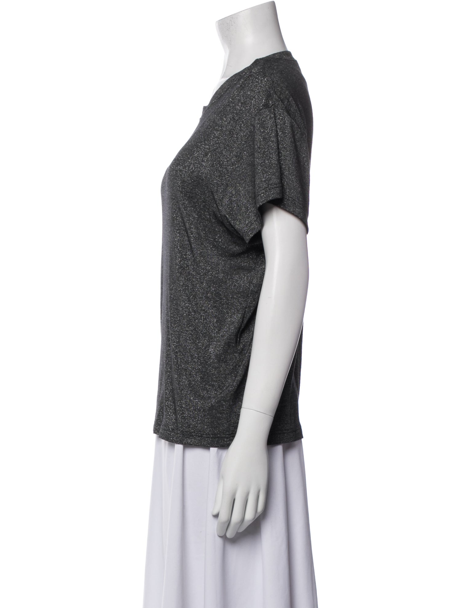 Iro Scoop Neck Short Sleeve T-Shirt