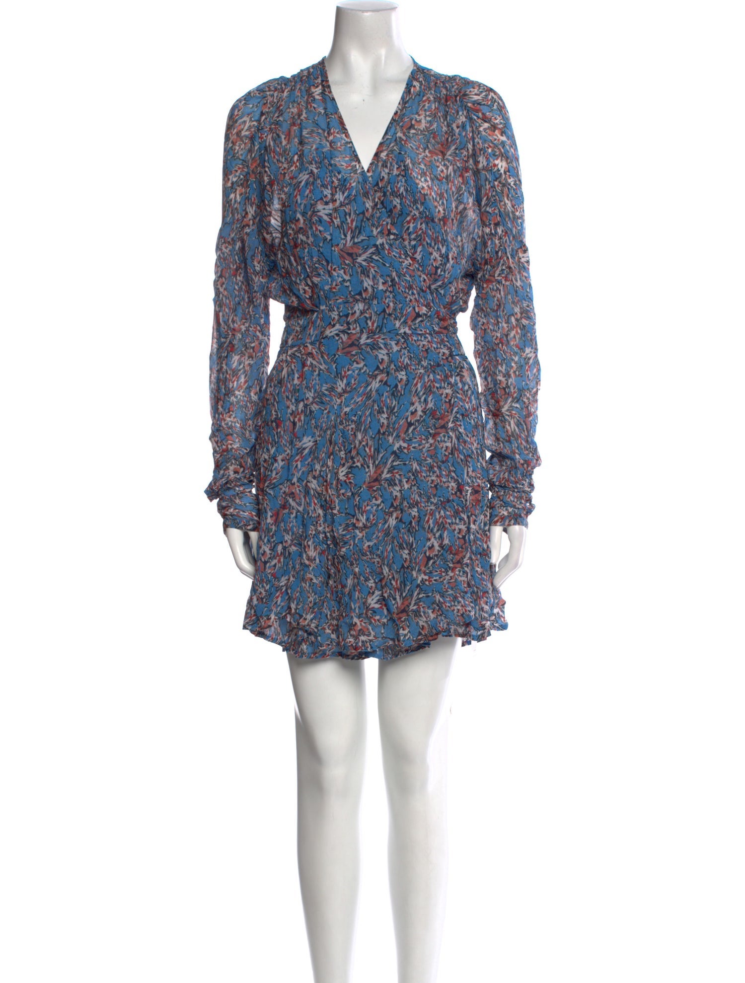 Iro Printed Mini Dress