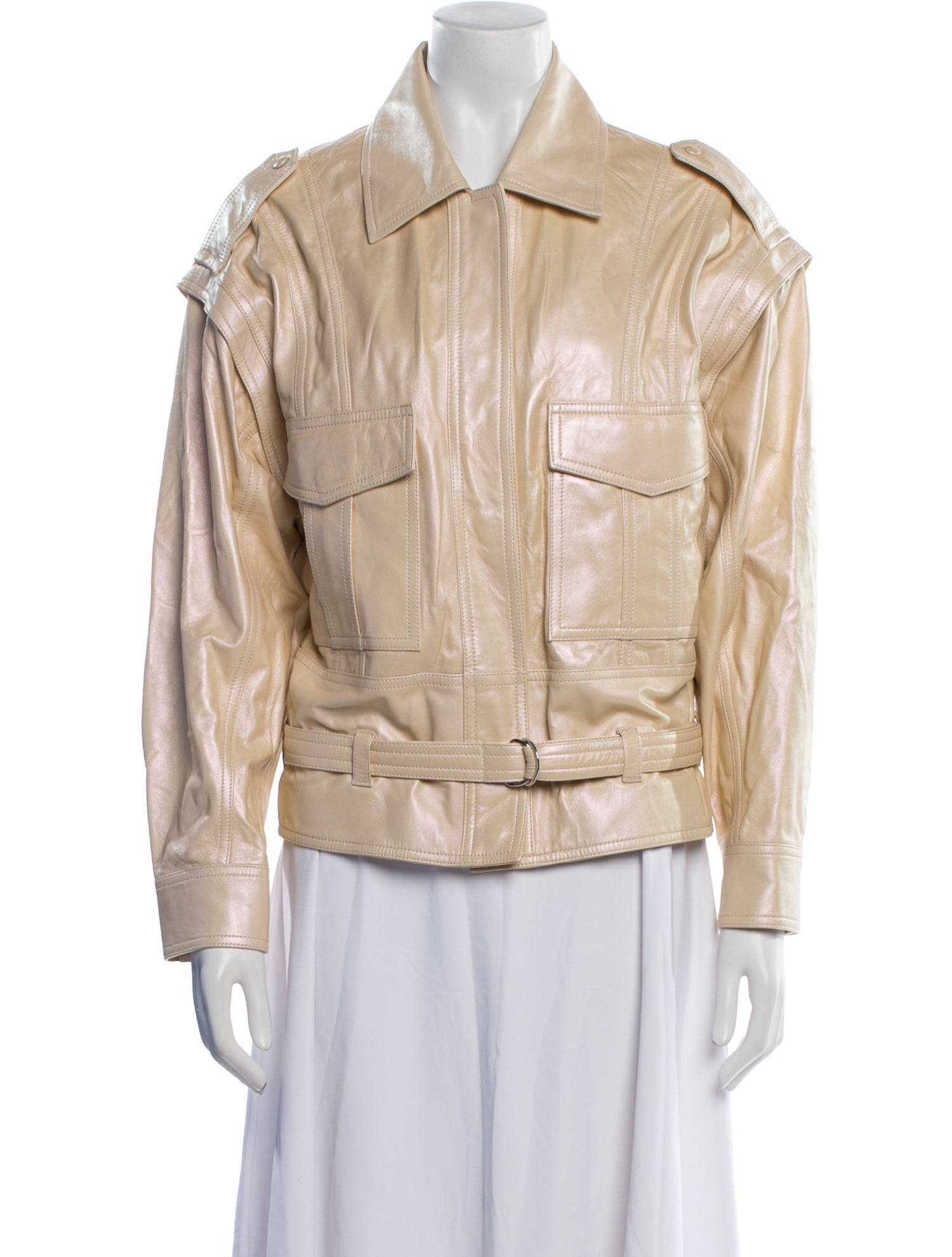 Iro Lamb Leather Biker Jacket