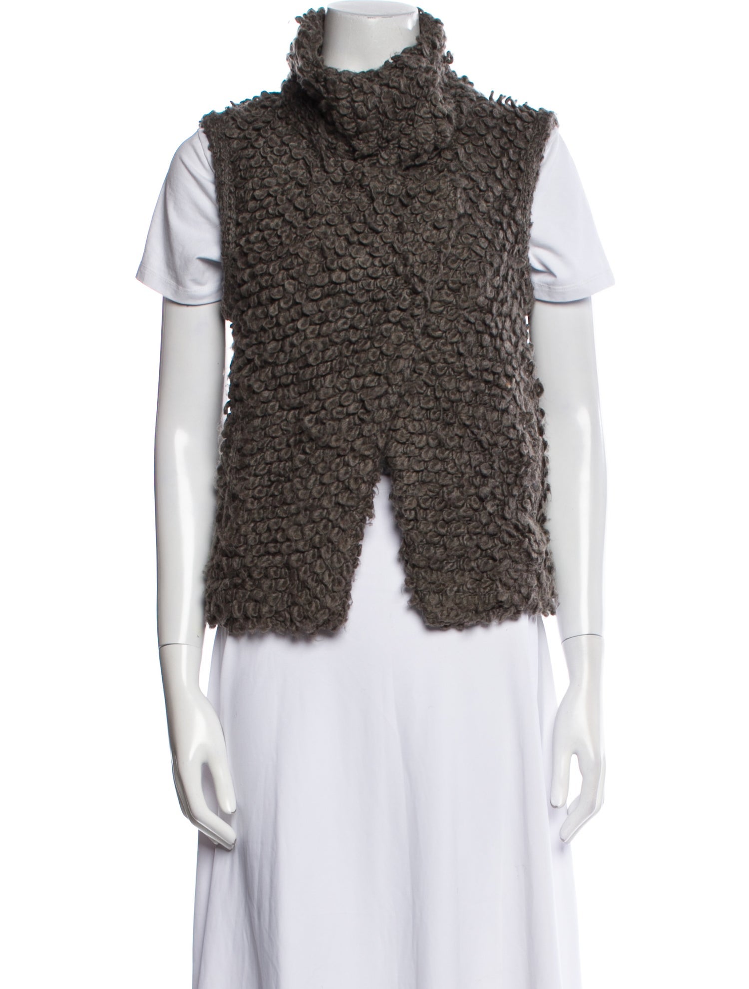 Iro Faux Shearling Vest