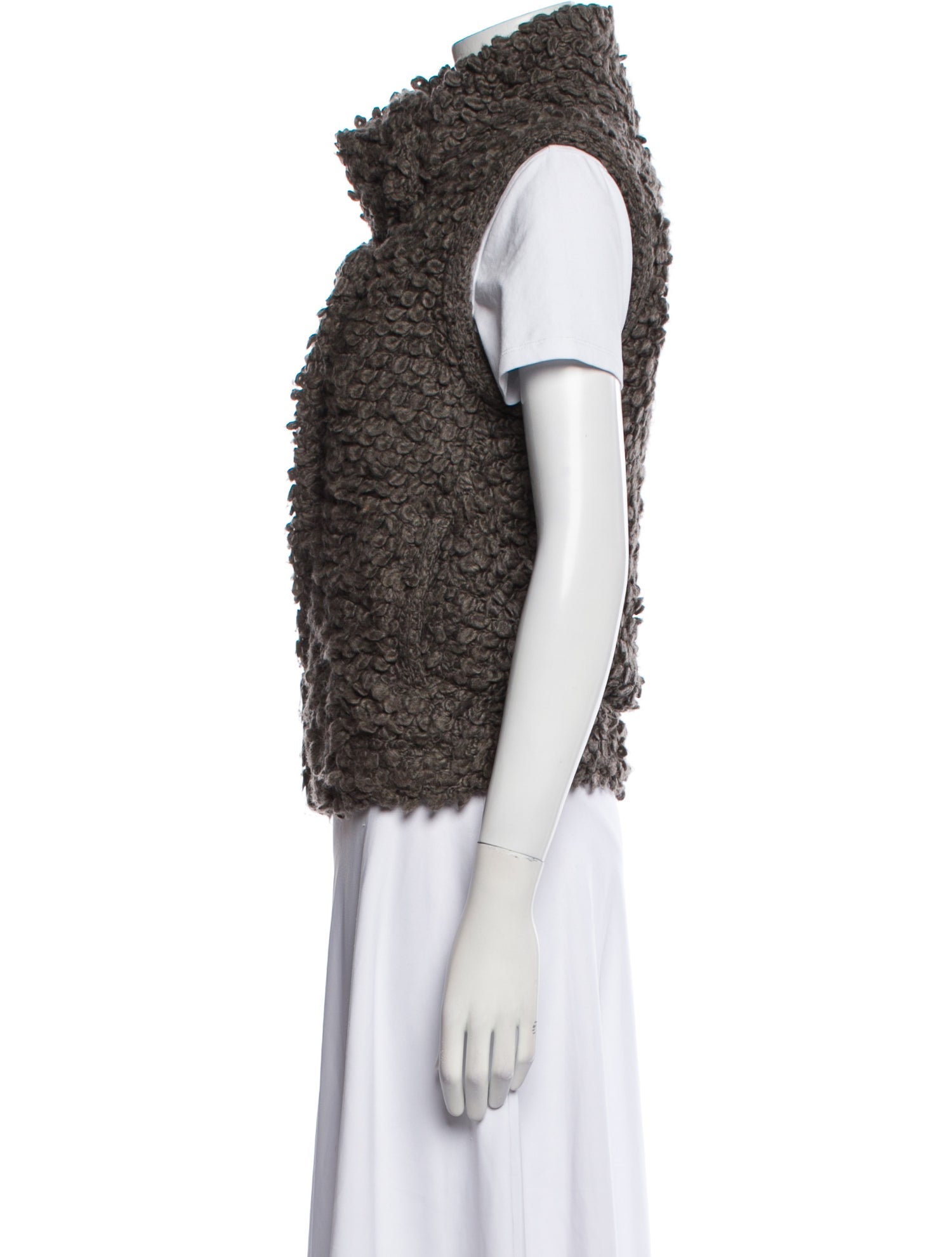 Iro Faux Shearling Vest