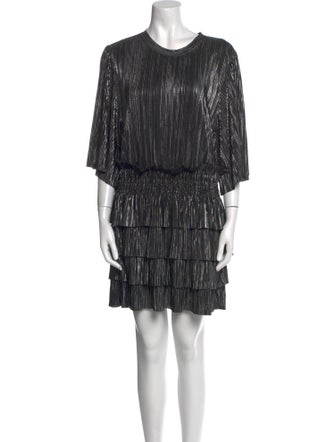 Iro Striped Mini Dress