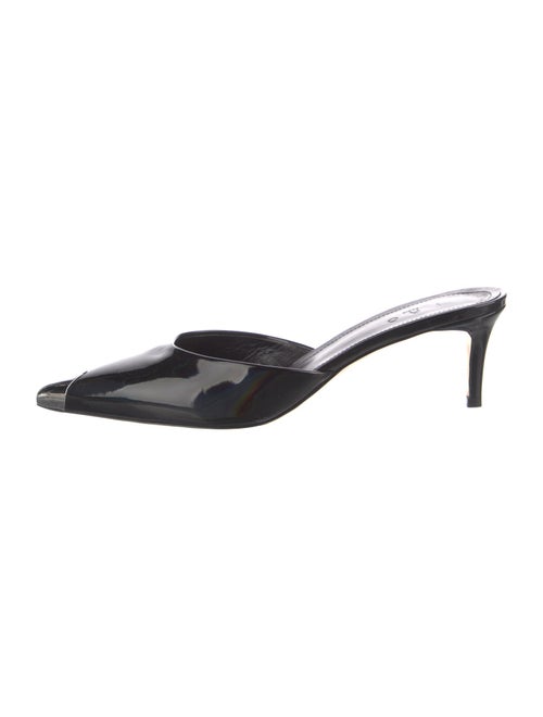 Iro Patent Leather Mules