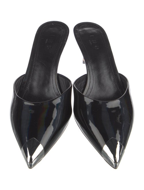 Iro Patent Leather Mules