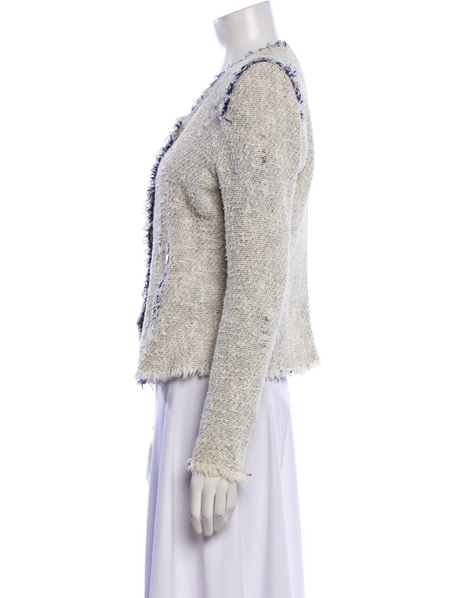 Iro Tweed Pattern Evening Jacket