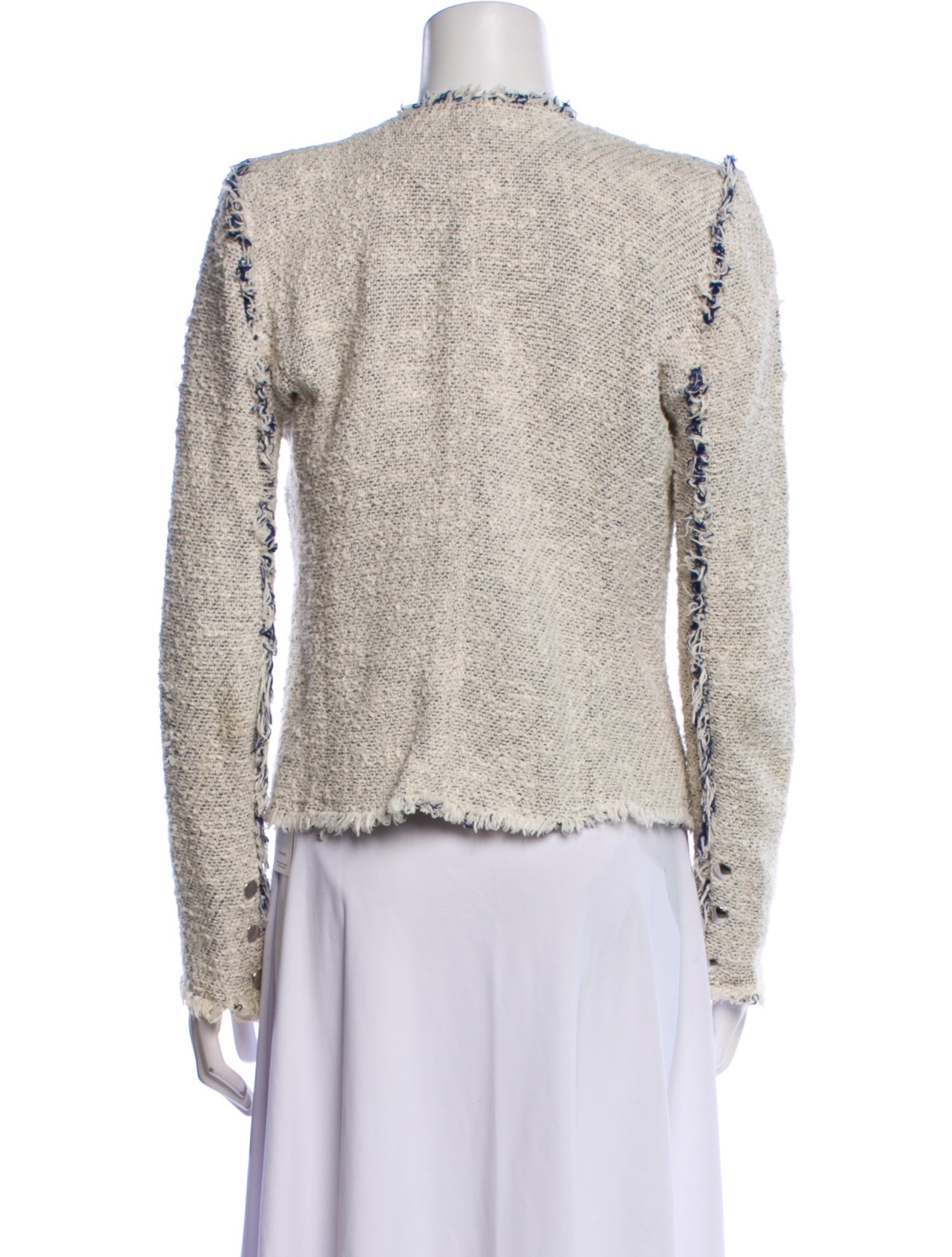 Iro Tweed Pattern Evening Jacket