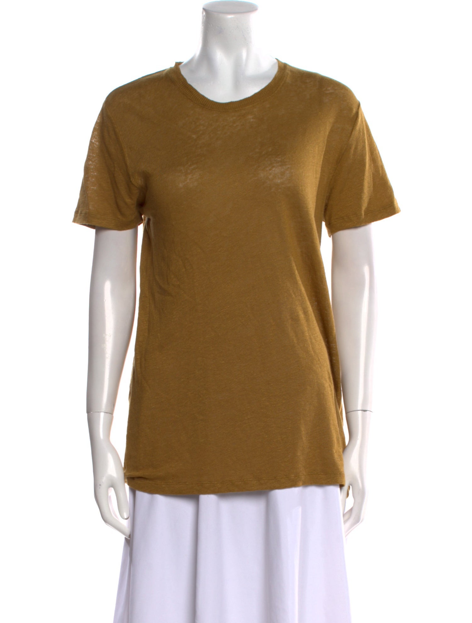 Iro Linen Crew Neck T-Shirt
