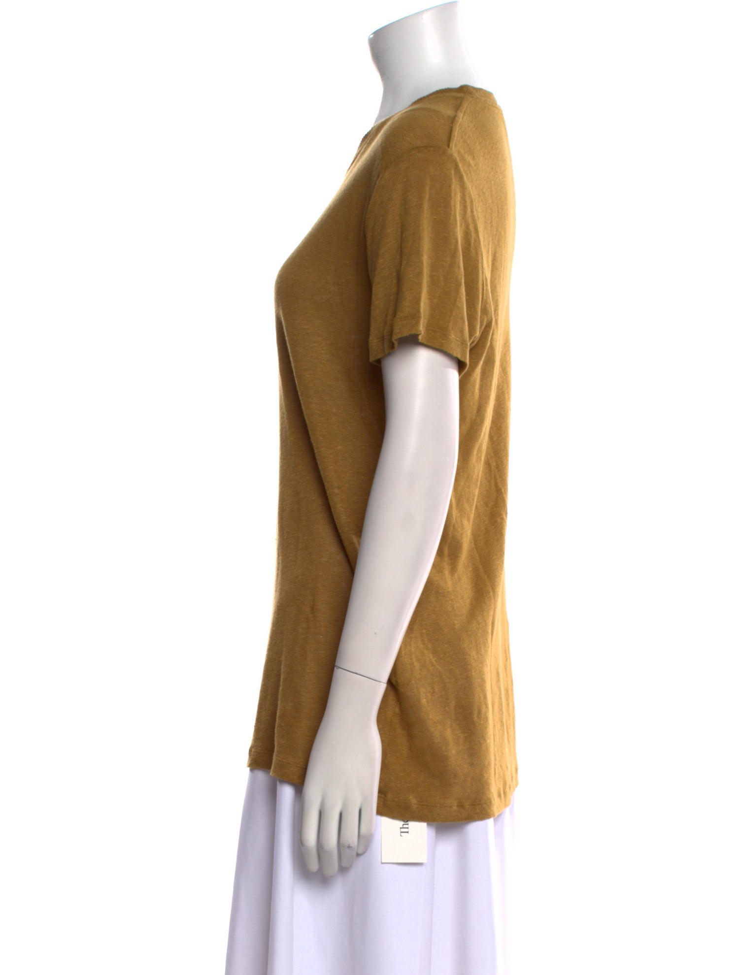 Iro Linen Crew Neck T-Shirt