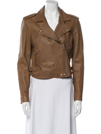 Iro Lamb Leather Biker Jacket