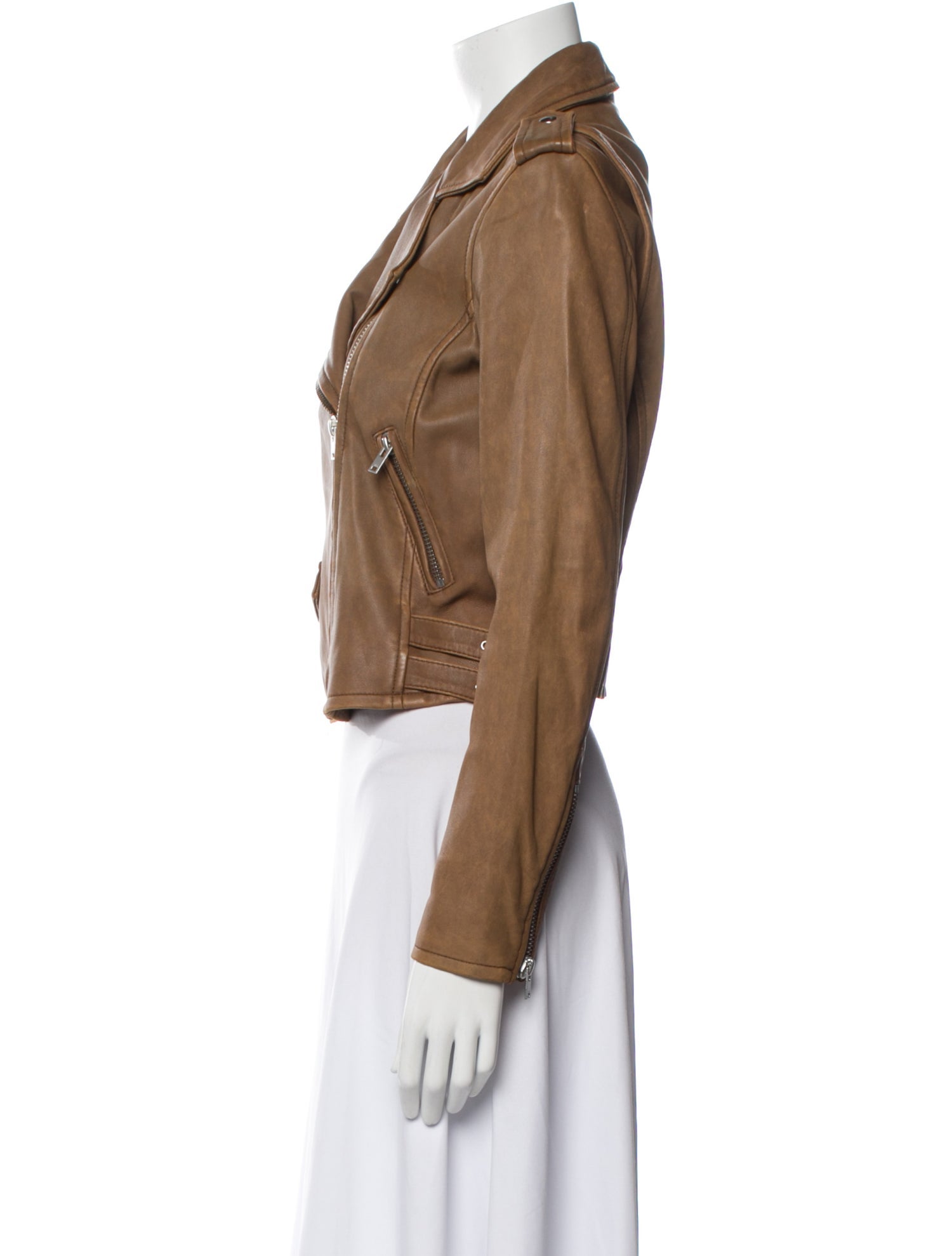 Iro Lamb Leather Biker Jacket