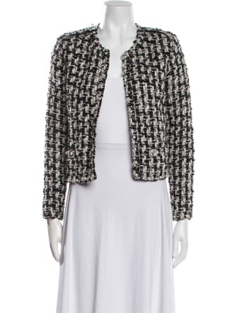 Iro Tweed Pattern Jacket