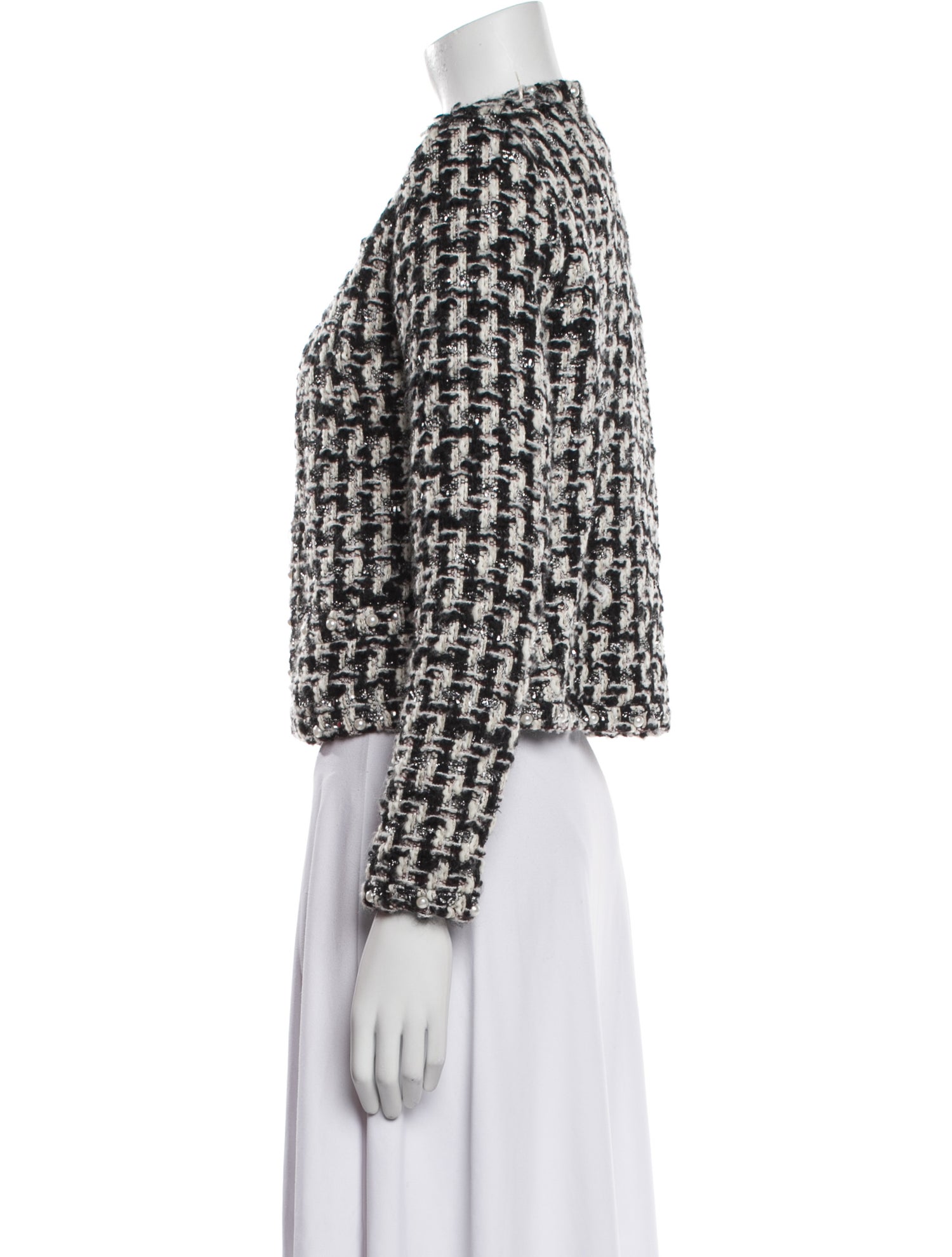 Iro Tweed Pattern Jacket