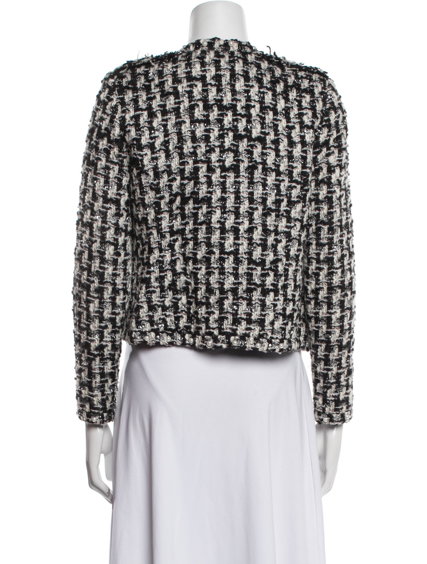 Iro Tweed Pattern Jacket