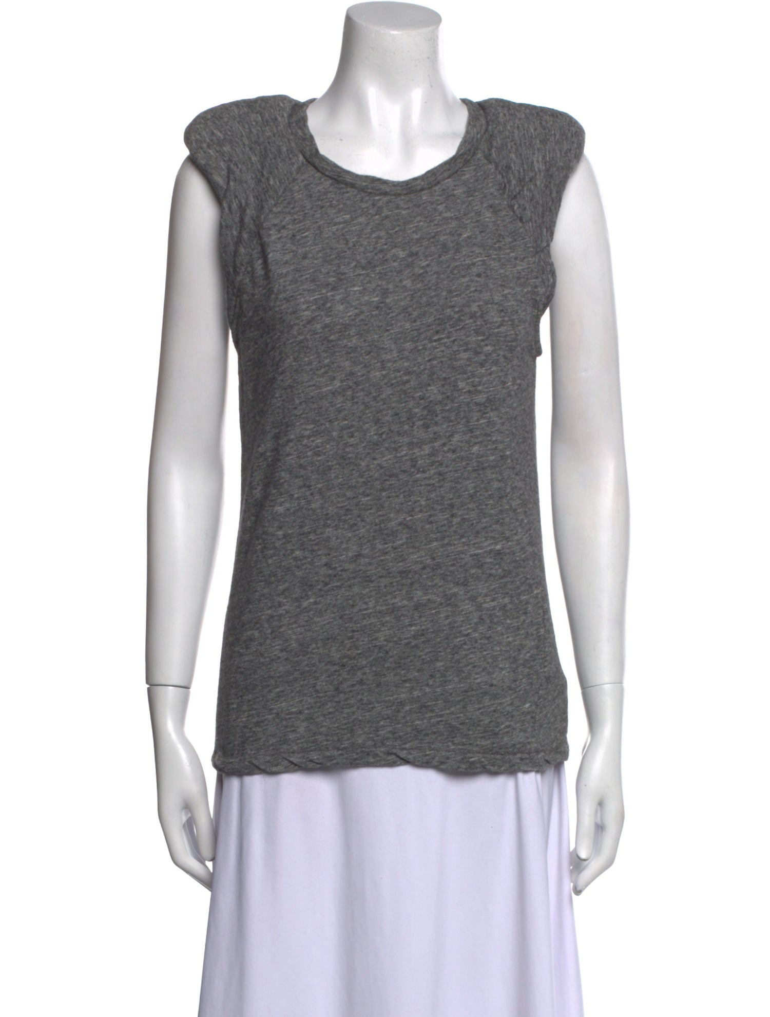 Iro Scoop Neck Sleeveless Top
