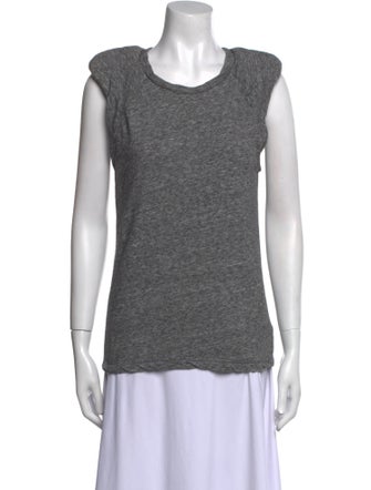 Iro Scoop Neck Sleeveless Top
