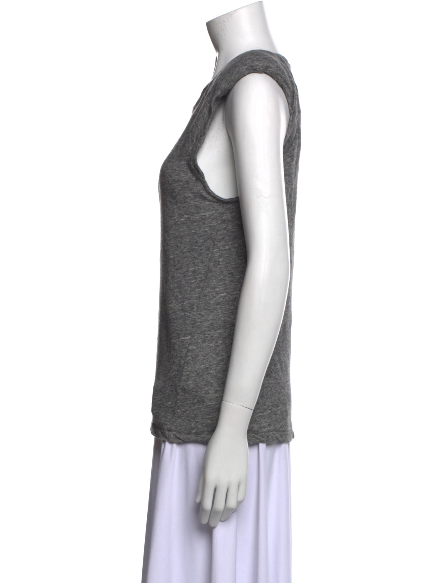 Iro Scoop Neck Sleeveless Top