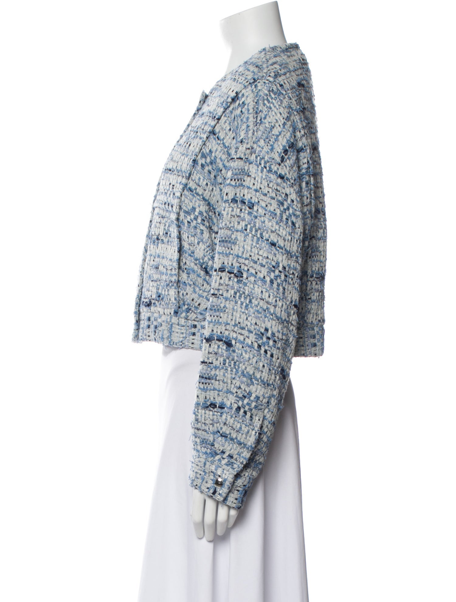 Iro Tweed Pattern Evening Jacket