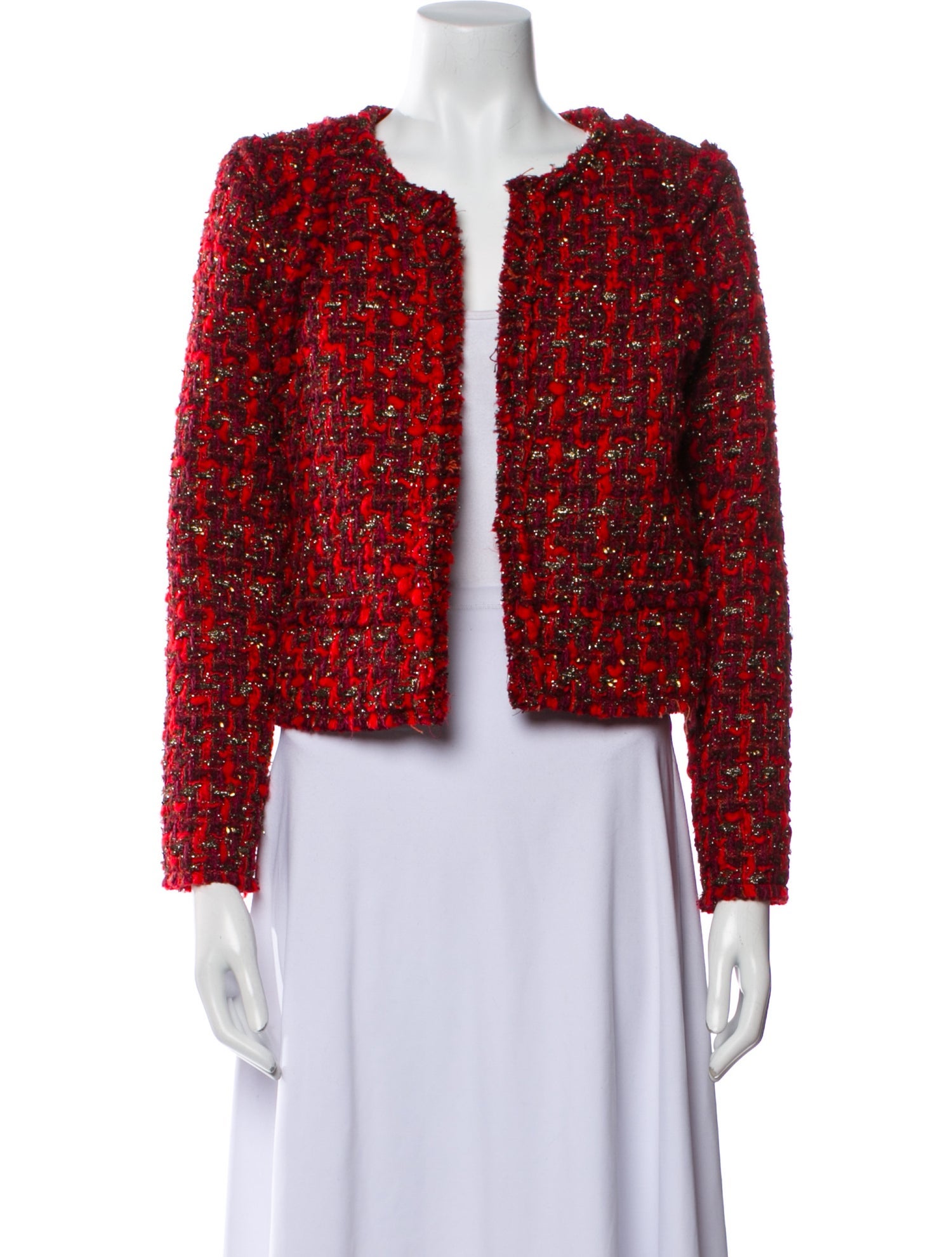 Iro Wool Tweed Pattern Evening Jacket w/ Tags