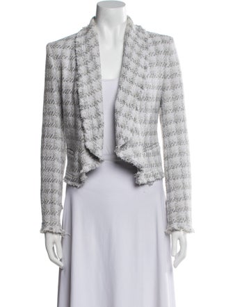Iro Tweed Pattern Blazer