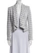 Iro Tweed Pattern Blazer