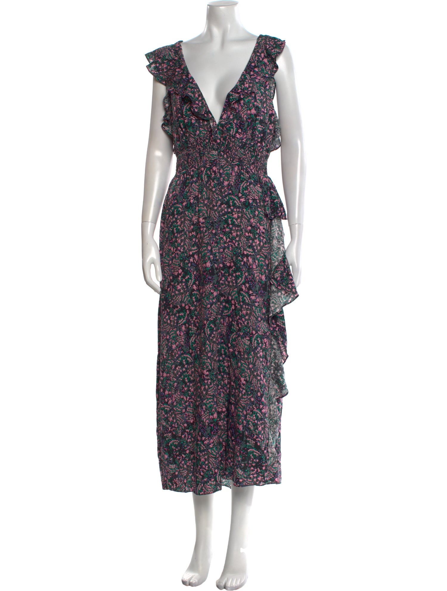 Iro Floral Print Long Dress