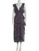 Iro Floral Print Long Dress