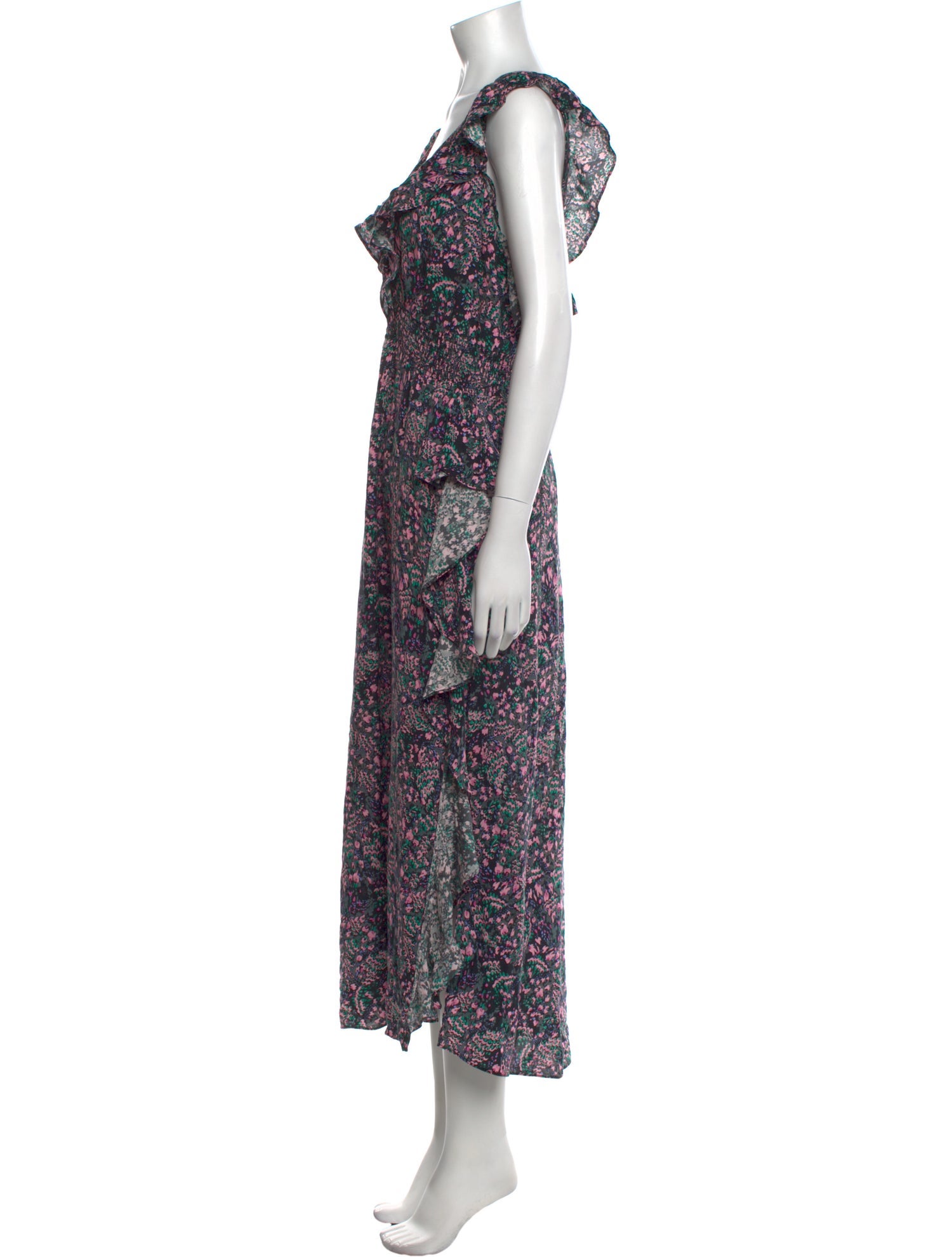 Iro Floral Print Long Dress