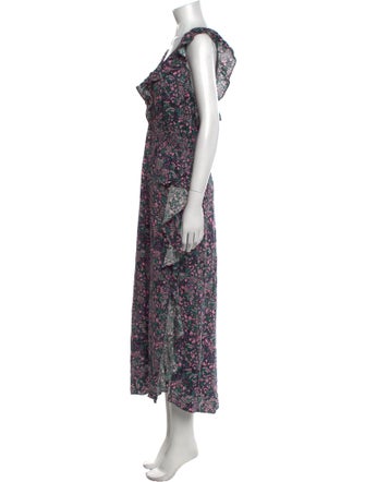 Iro Floral Print Long Dress