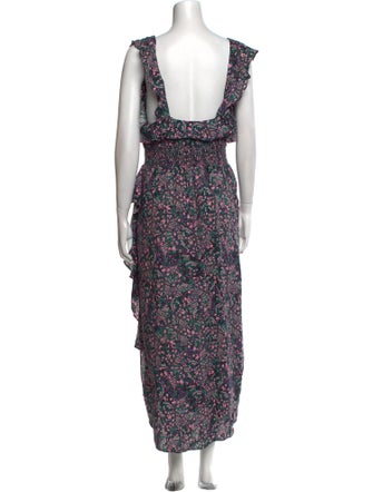 Iro Floral Print Long Dress