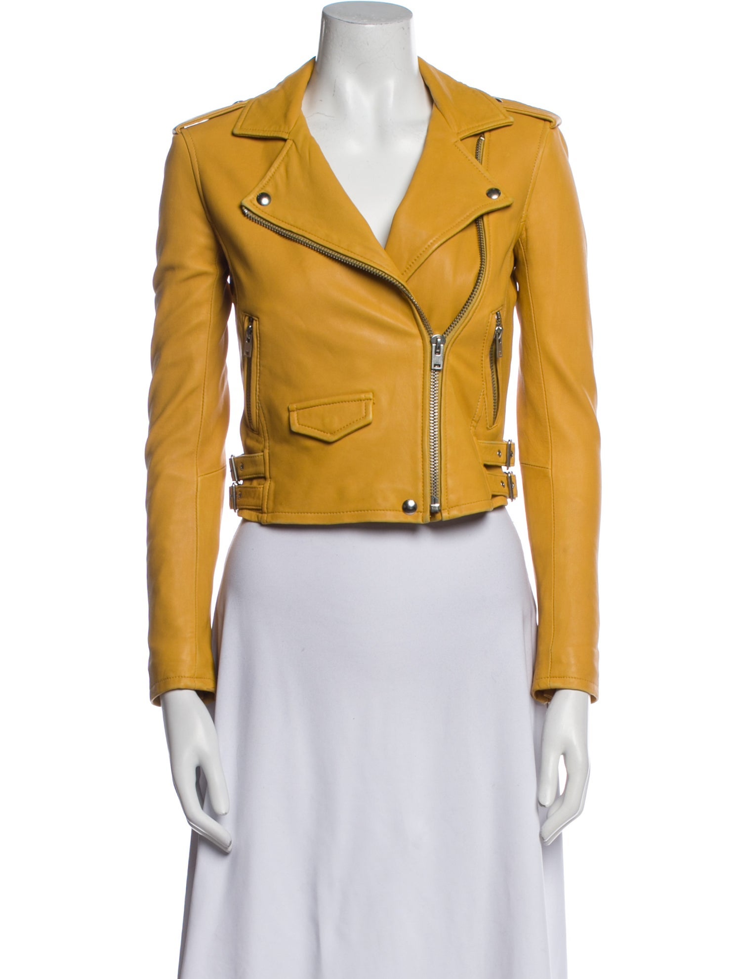 Iro Lamb Leather Biker Jacket