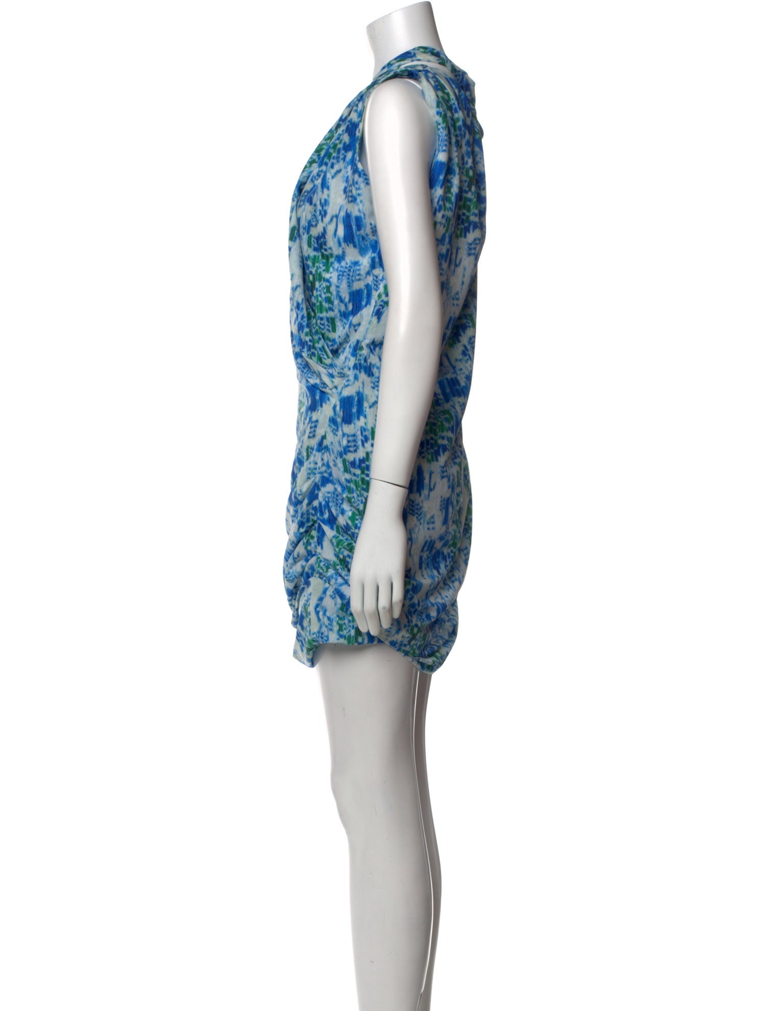 Iro Printed Mini Dress