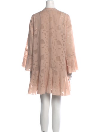 Iro Tie Neck Mini Dress