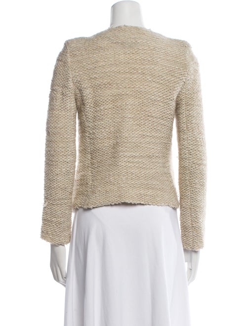 Iro Wool Tweed Pattern Evening Jacket