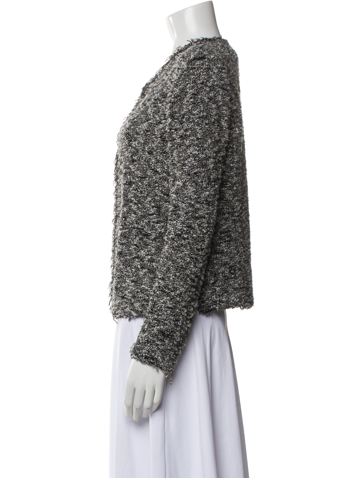 Iro Tweed Pattern Evening Jacket