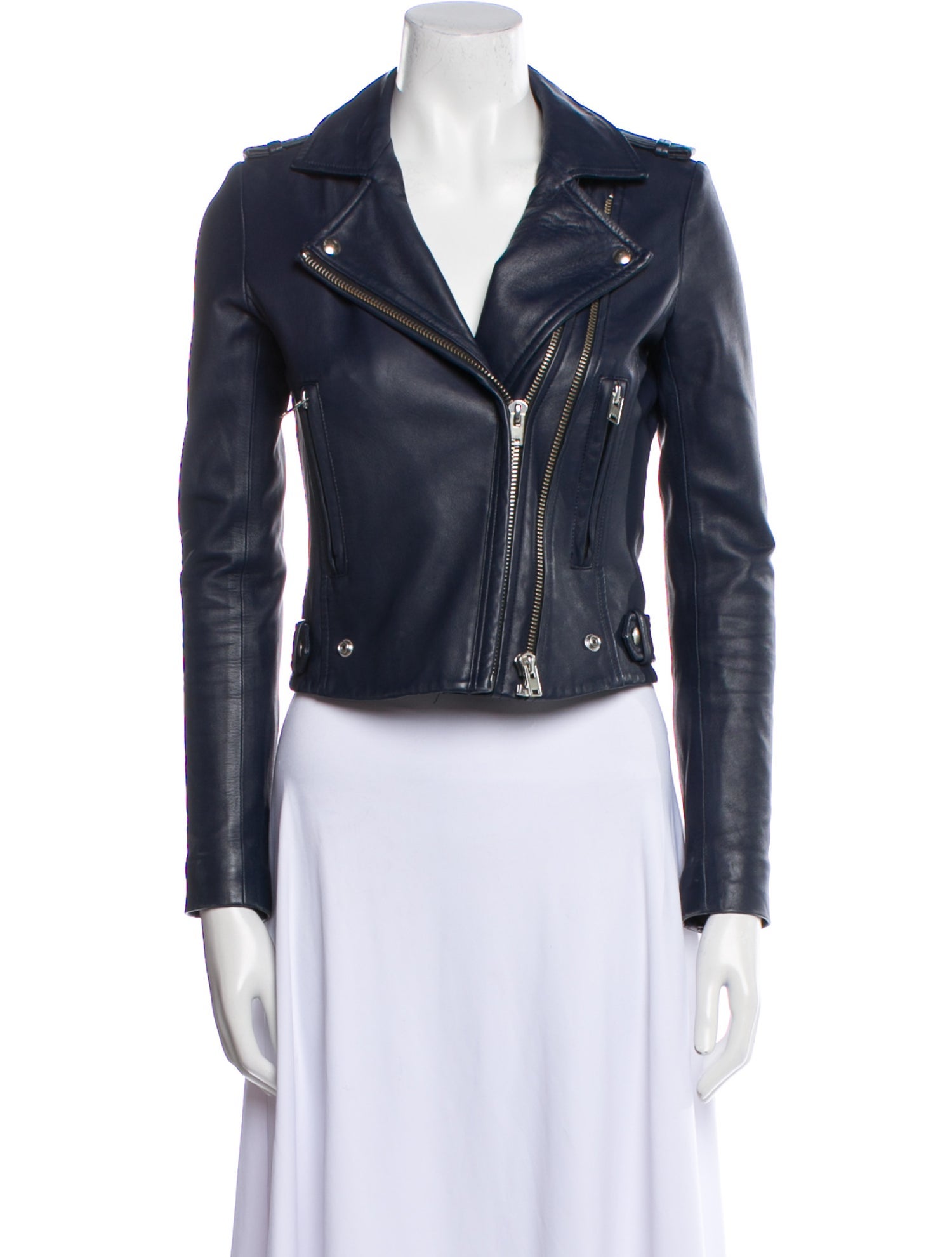 Iro Lamb Leather Biker Jacket