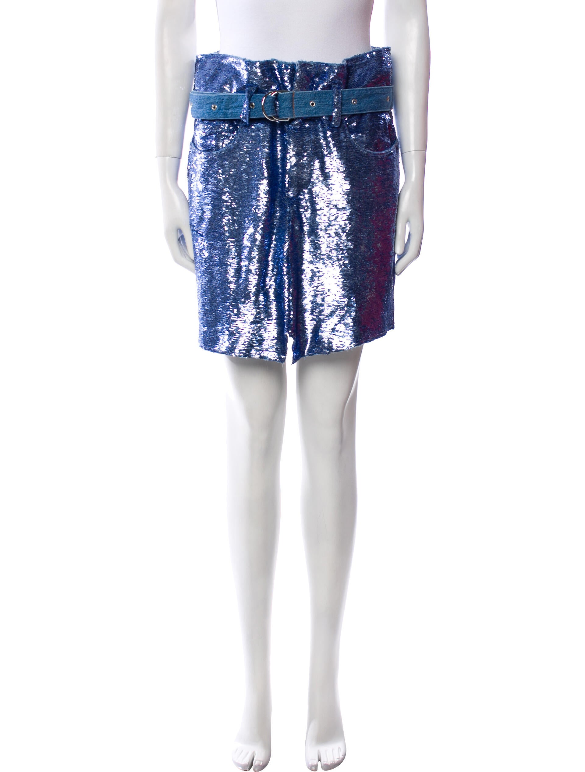 Iro Sequin Embellishments Mini Skirt w/ Tags