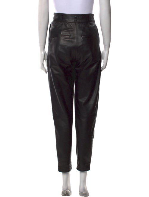 Iro Lamb Leather Straight Leg Pants