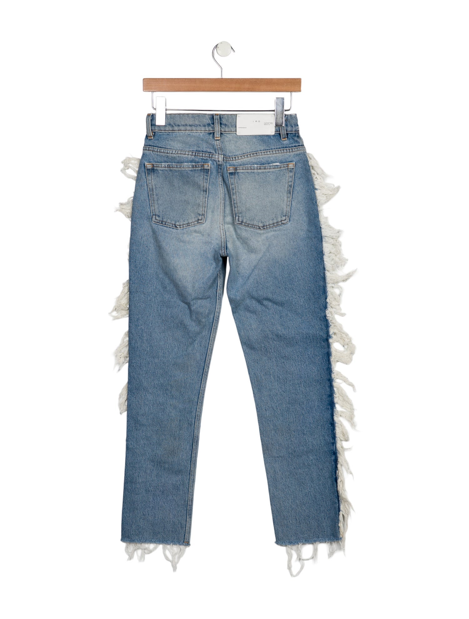Iro High-Rise Straight Leg Jeans