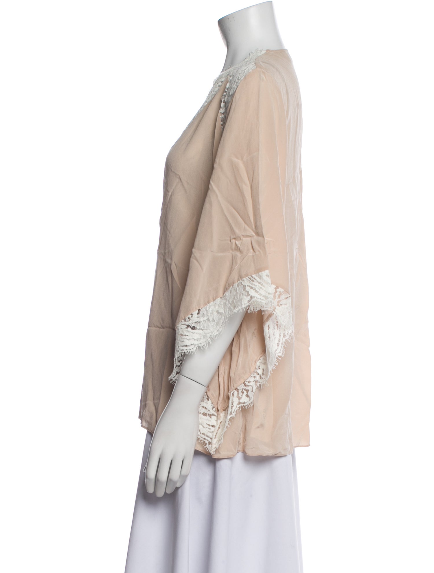 Iro Silk V-Neck Blouse