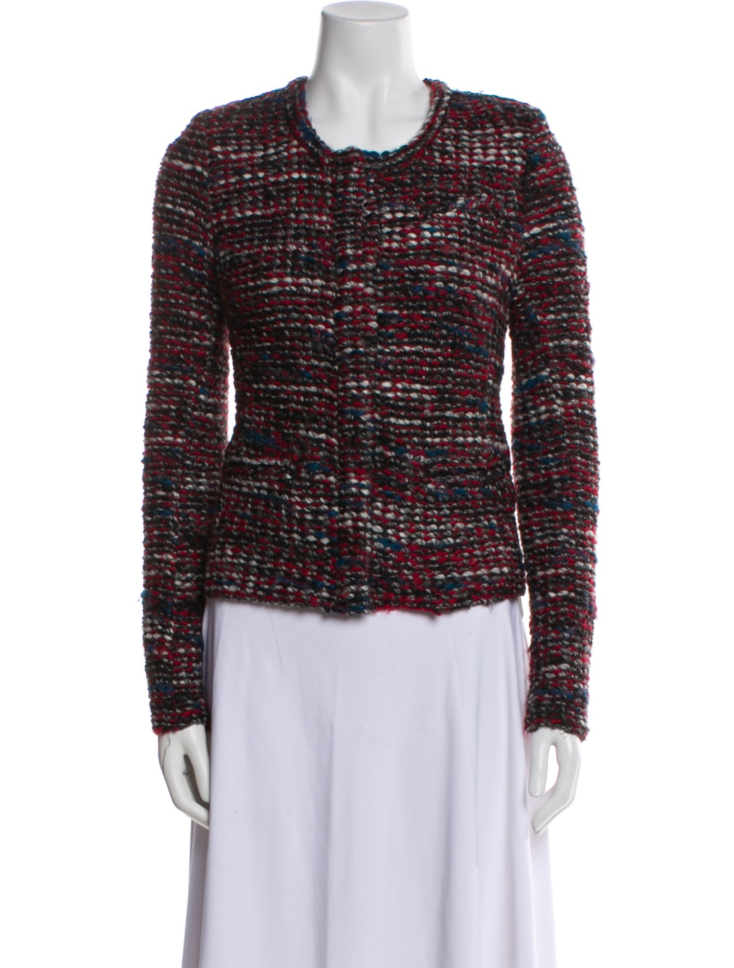 Iro Tweed Tweed Pattern Evening Jacket