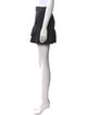 Iro Raw-Edge Trim Mini Skirt