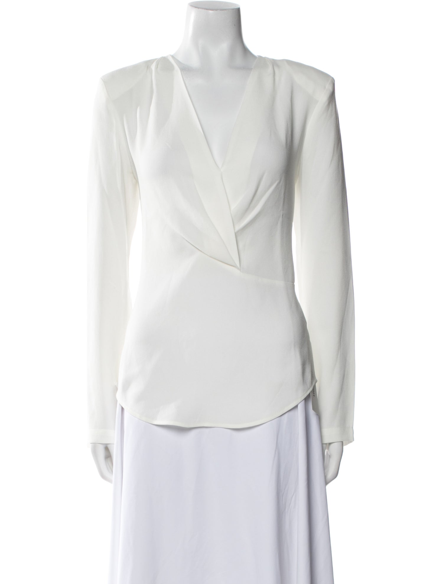 Iro V-Neck Long Sleeve Blouse